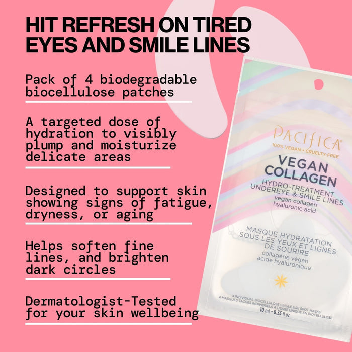 Vegan Collagen Hydro-Treatment Undereye & Smile Lines - Pacifica