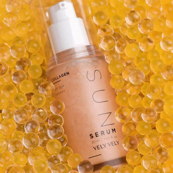 [VELY VELY] Collagen Sun Serum SPF 50+ PA++++ 30ml - Ballagrio