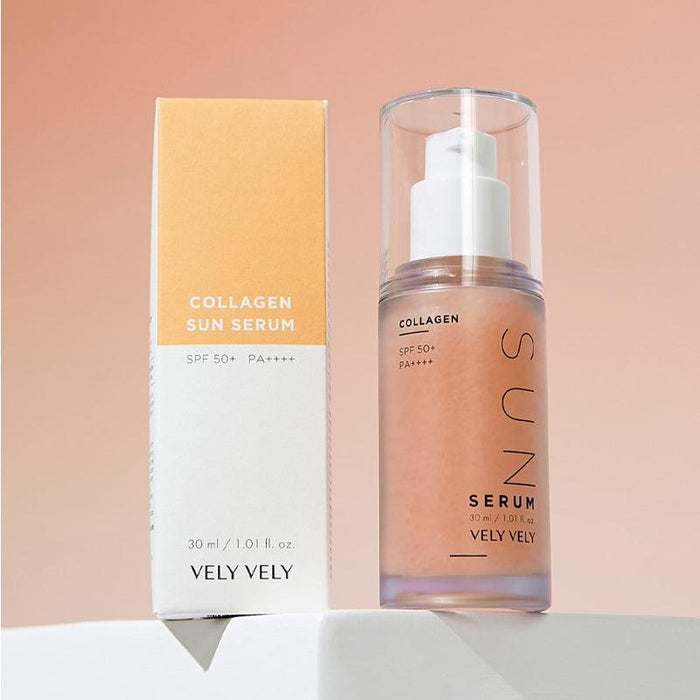 [VELY VELY] Collagen Sun Serum SPF 50+ PA++++ 30ml - Ballagrio