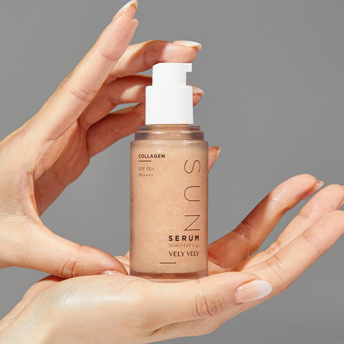 [VELY VELY] Collagen Sun Serum SPF 50+ PA++++ 30ml - Ballagrio
