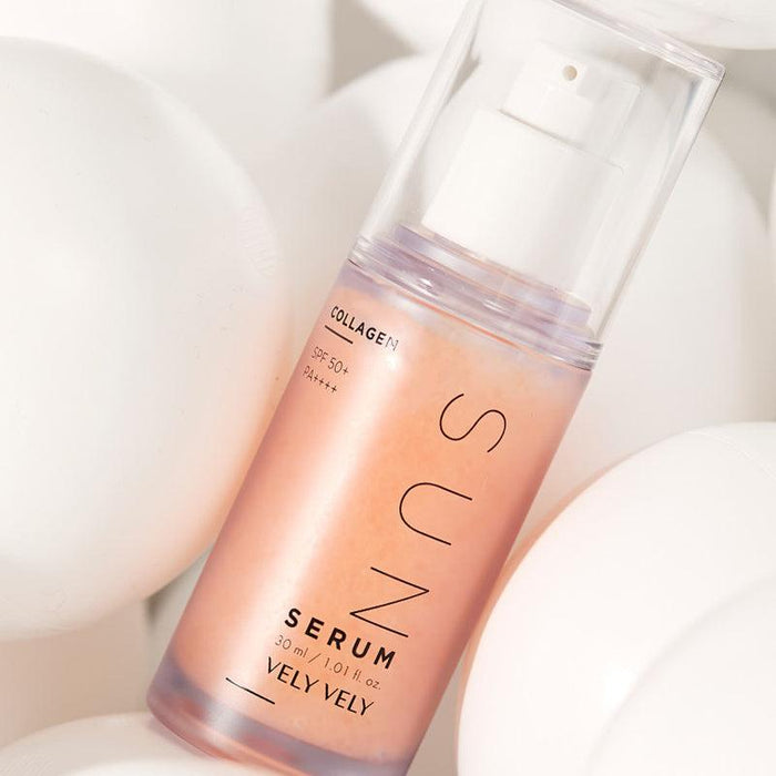 [VELY VELY] Collagen Sun Serum SPF 50+ PA++++ 30ml - Ballagrio