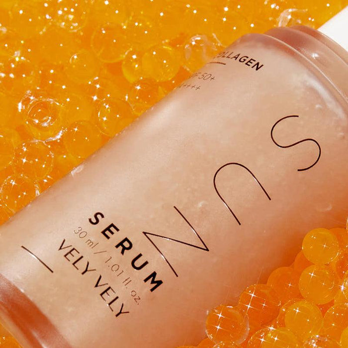 [VELY VELY] Collagen Sun Serum SPF 50+ PA++++ 30ml - Ballagrio
