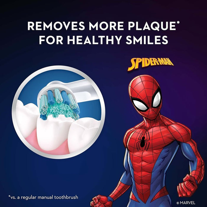 ORAL-B Vitality Kids Spiderman Electric Toothbrush | Isetan KL Online Store