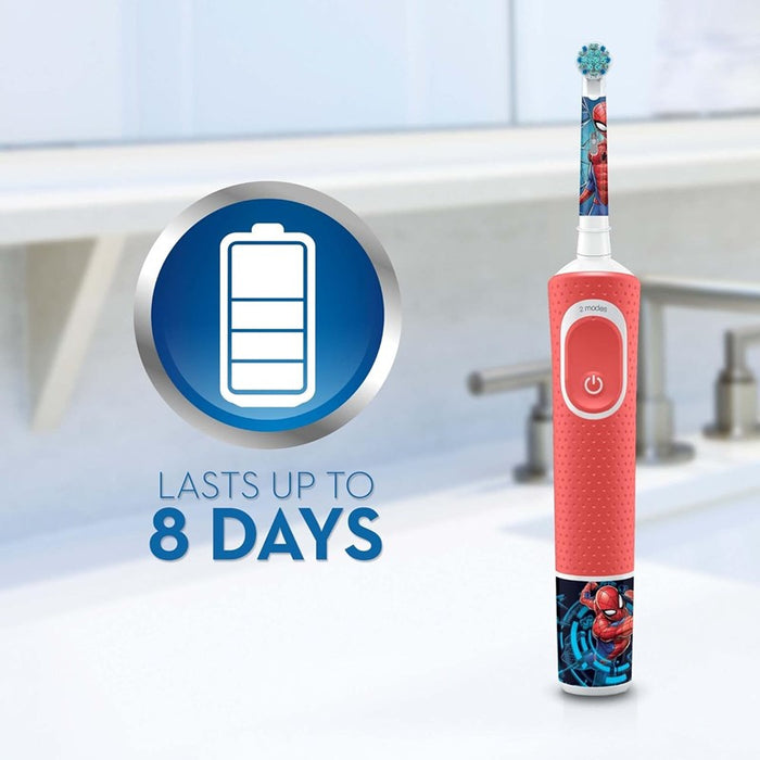ORAL-B Vitality Kids Spiderman Electric Toothbrush | Isetan KL Online Store