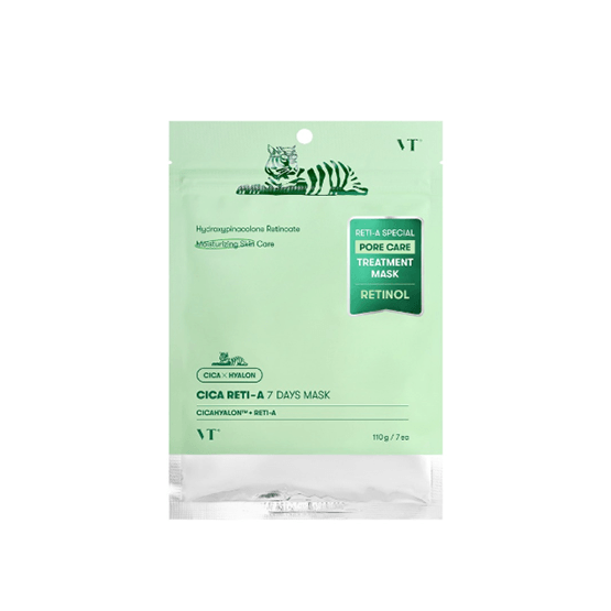 [VT Cosmetics] Cica Reti-A 7 Days Mask 7EA - Ballagrio