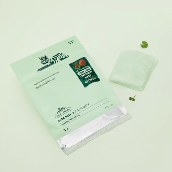 [VT Cosmetics] Cica Reti-A 7 Days Mask 7EA - Ballagrio