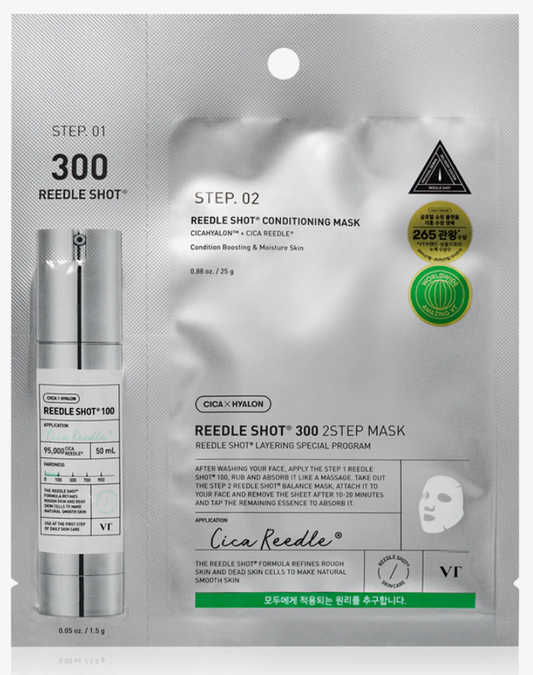 VT Cosmetics Reedle Shot 300 2-step Mask | GlamTouch UK