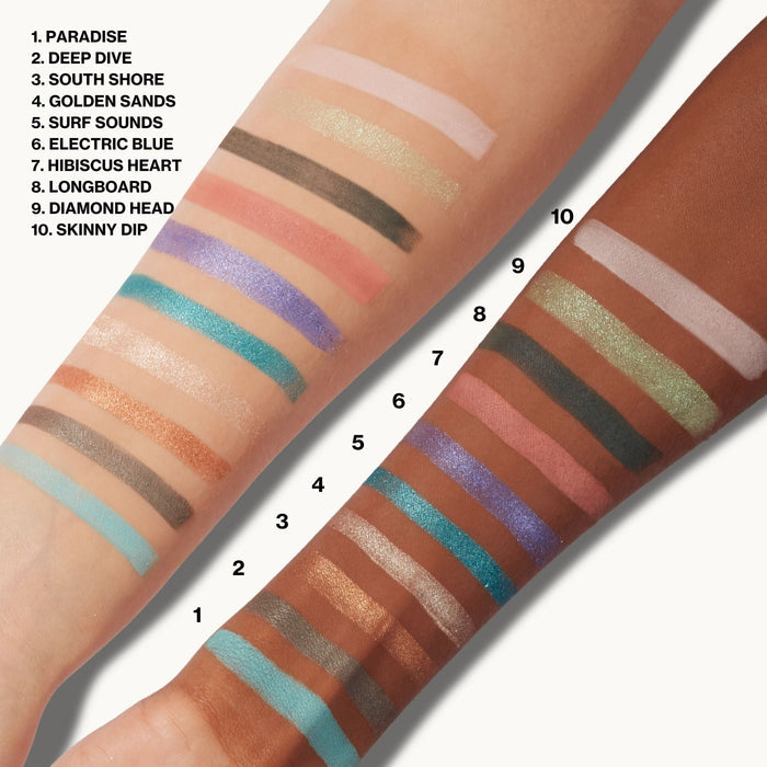 Waikiki Eye Shadows Palette - Pacifica