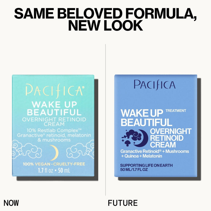 Wake Up Beautiful Overnight Retinoid Cream - Pacifica