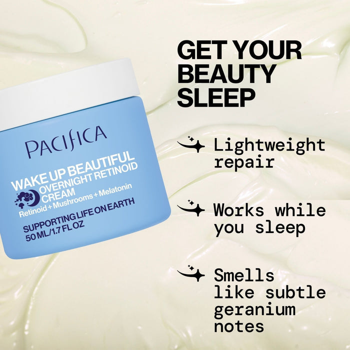 Wake Up Beautiful Overnight Retinoid Cream - Pacifica