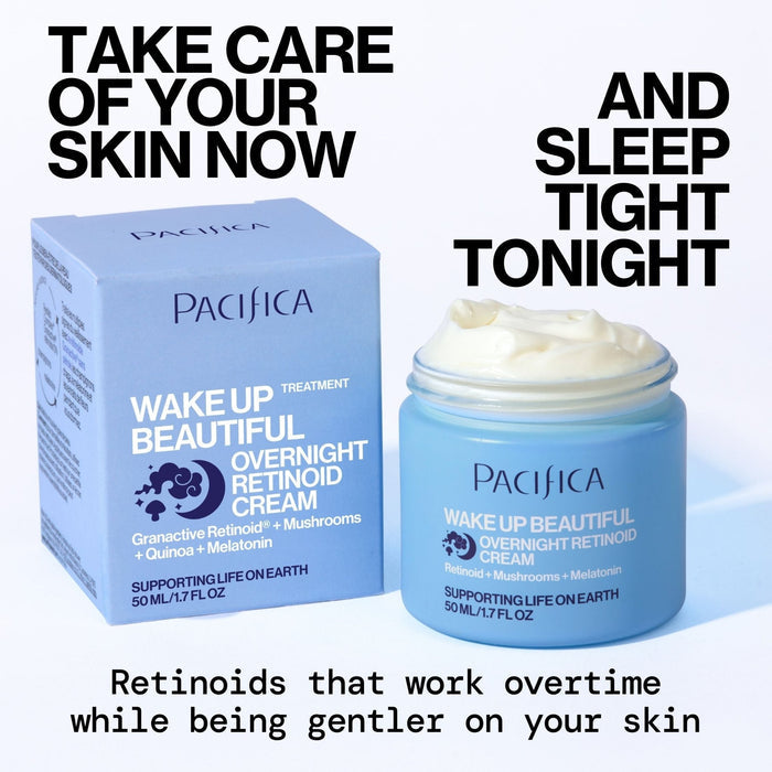 Wake Up Beautiful Overnight Retinoid Cream - Pacifica