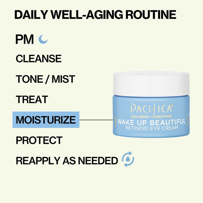 Wake Up Beautiful Retinoid Eye Cream - Pacifica