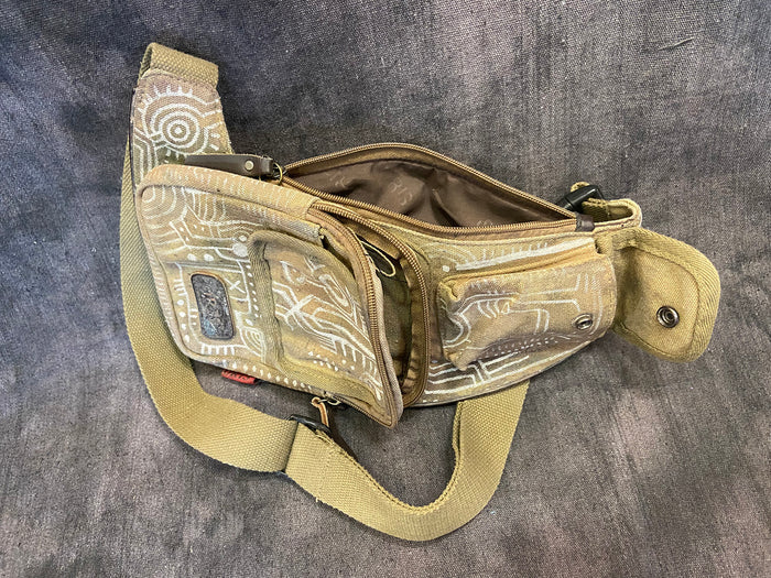 WASTELAND CANVAS SHOULDER BAG