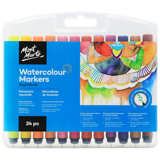 Watercolour Markers Signature 24pc
