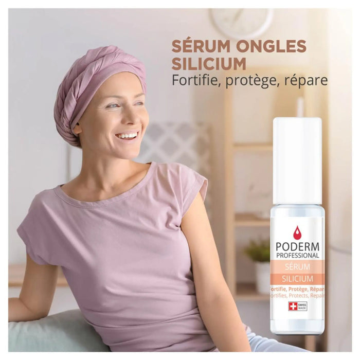 Weakened nail treatment - 8ml - Silicium - Poderm Professional