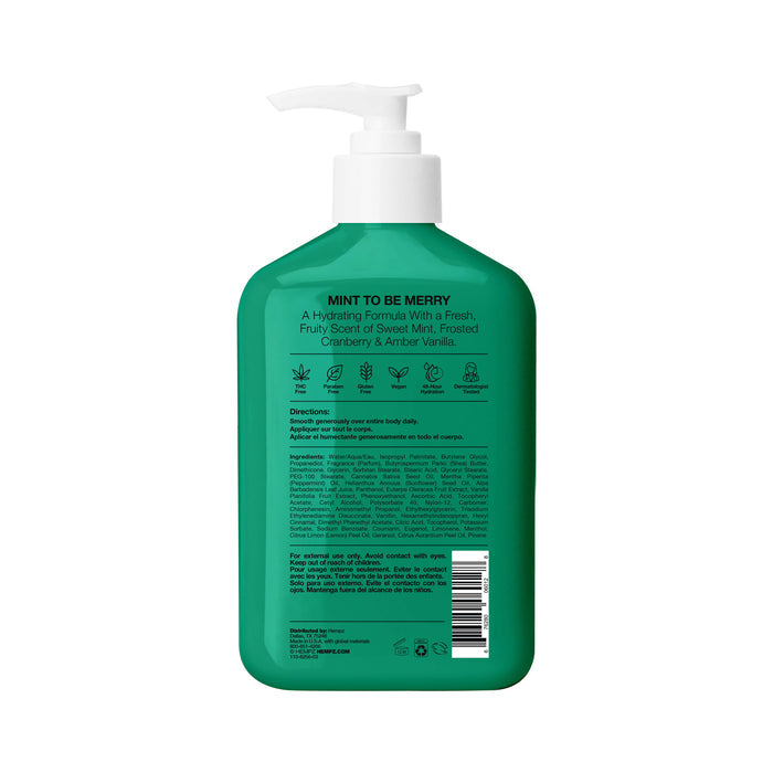 Winter Mint & Frosted Cranberry Moisturizing Body Lotion