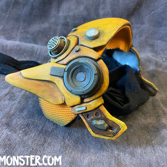 YELLOW ROBOT KITTY EAR HEADBAND
